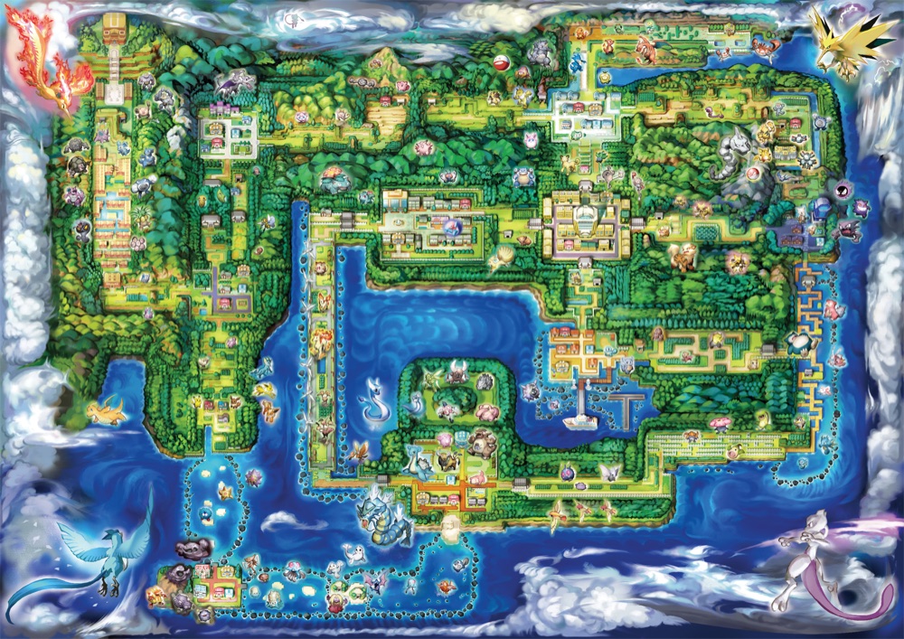 Kanto region map
